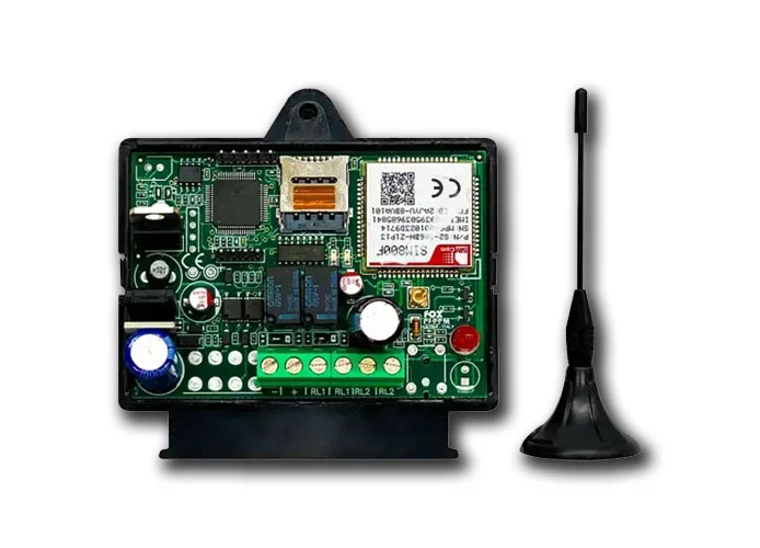 vds módulo gsm apertura puerta  2 canales con antena gsm-c 1434/2