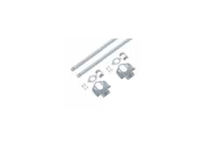 beninca pareja de tubos cuadrados 20x20x1800mm con soportes mark.t180 986803038