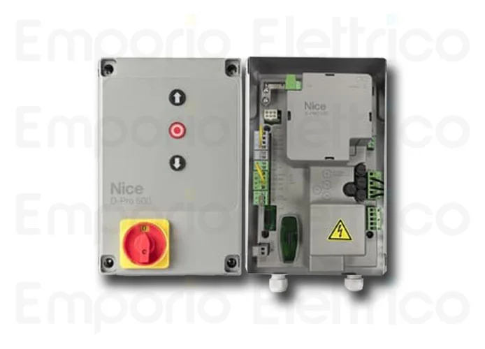 nice central de comando para un motor 230vac - 400vac d-pro500 dpro500