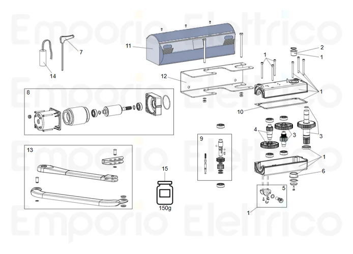 genius reemplazo paquete contenedor exterior f0602 00058f0602x