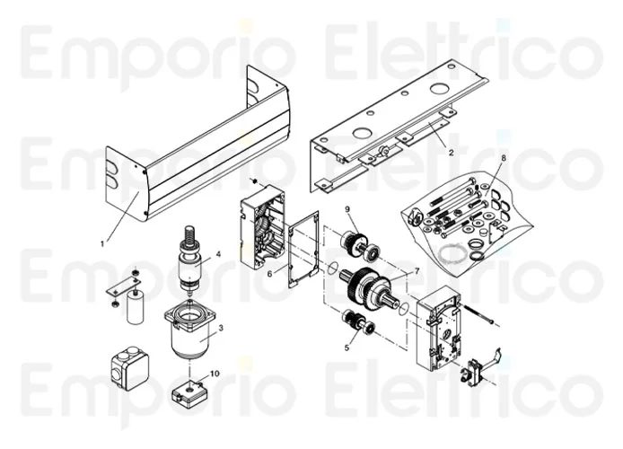 beninca repuesto mag.e encoder magnético por adam 9760021