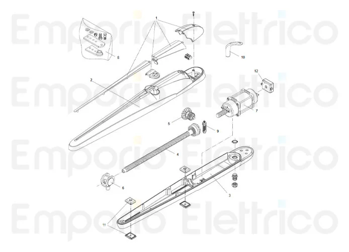beninca repuesto encoder por bob21me/30me por bob21mae-115 9686701
