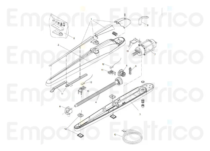 beninca repuesto final de carrera reed mk4 por bob 24v por bob24 9686884