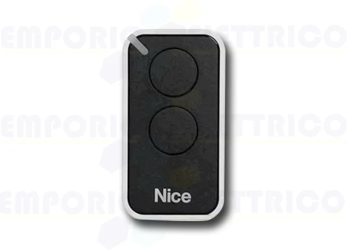 nice transmisores 2 canales serie inti negro inti2