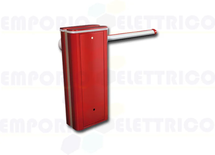 faac kit barrera automática 24v con carcasa roja 104680 hybrid b680h kit r