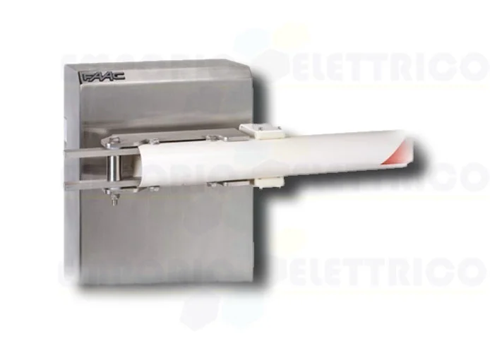 faac elemento de fijación para mástil redonda pivotante inox 428163