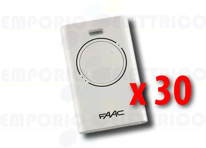 faac 30 mandos 2 canales 433mhz xt2 433 slh lr 787007