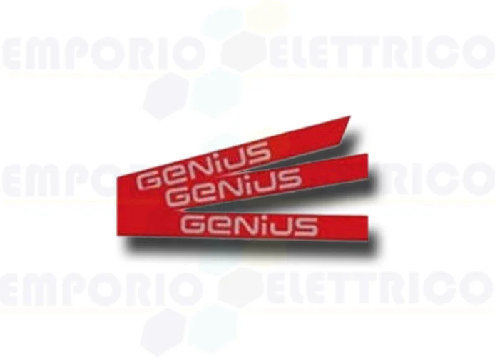 genius kit adhesivos logo genius mástil simple 6100201