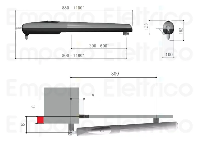 came motorreductor axo 24v 001ax3024 ax3024