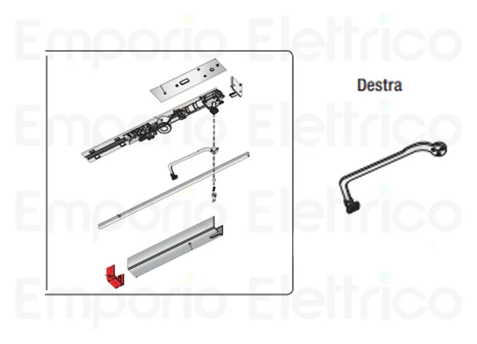came kit automatización hoja dx panel único voilà 24v 001uv03 uv03
