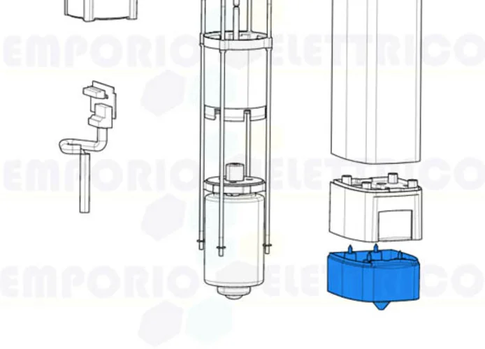 came reemplazo tapa de fondo stylo 119rid349
