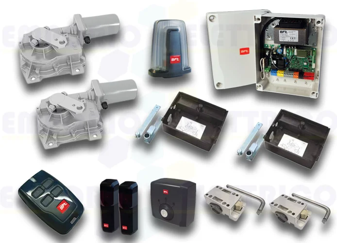 bft kit completo 24v puertas batientes eli bt a35 v empbftelibt
