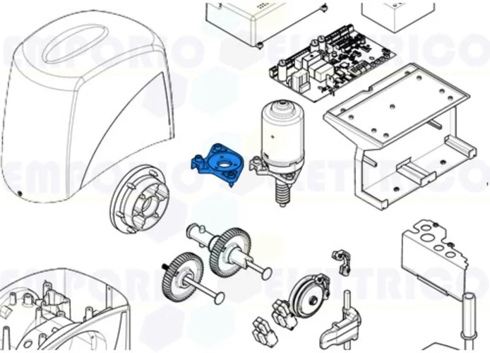 came repuesto pestaña y empaquetadura motor bx 119ribz017