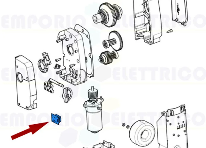 came repuesto tarjeta filtro emc02 emega40 119rie206