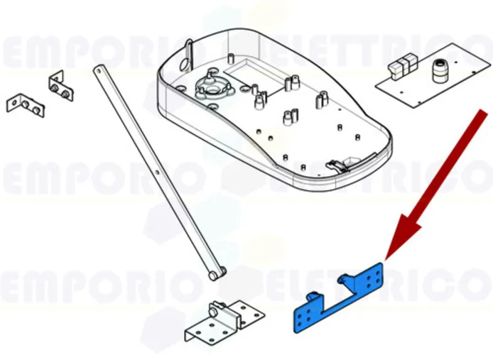 came reemplazo soporte de enganche de cabeza ver 119rie109
