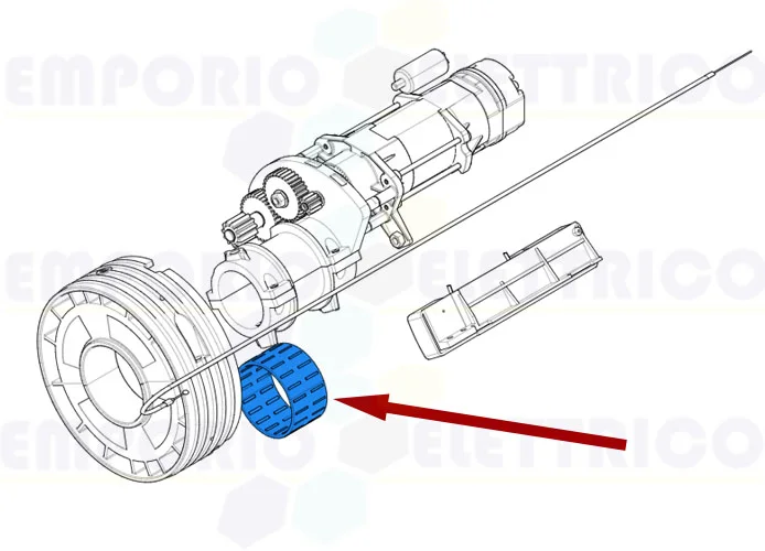 came repuesto banda cojinete h40 119rih055