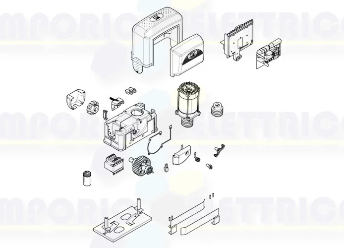 came página repuestos para motor bk2200 
