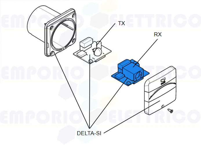 came repuesto tarjeta electrónica rx delta-si 119rir390