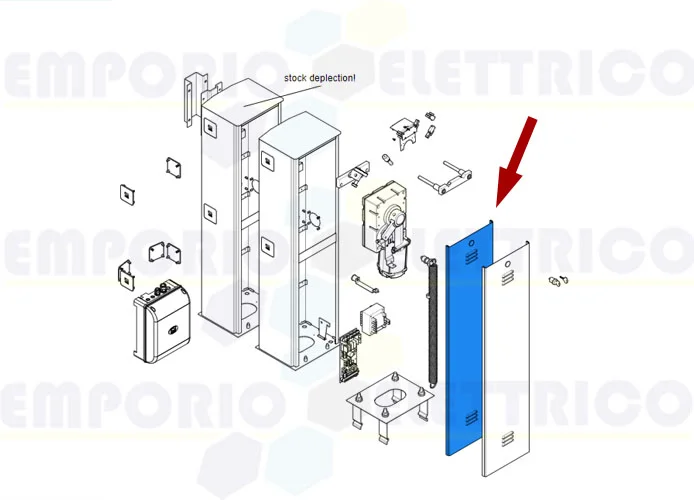 came repuesto puerta armario g2500 g3750 g4000 119rig088