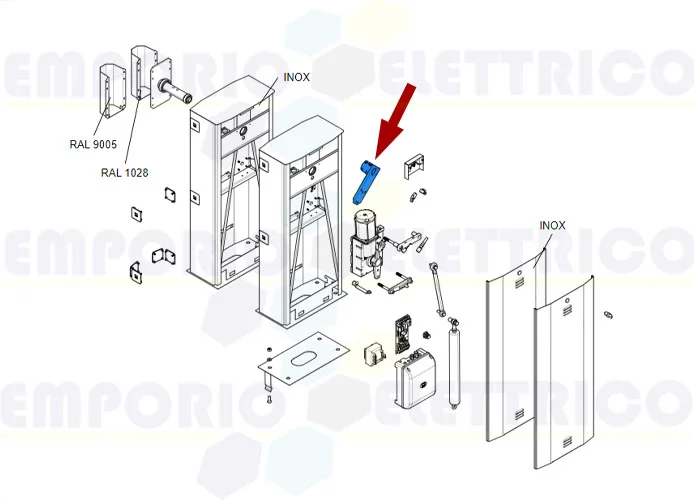 came repuesto brazo de palanca g6000 g5000 119rig065