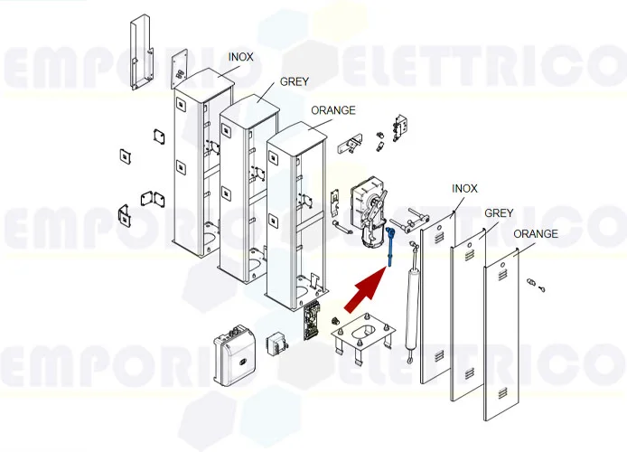 came repuesto tirante muelle gard 119rig180