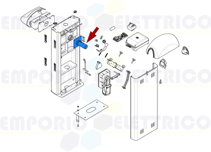 came repuesto árbol movimentación mástil gard 8 119rig163