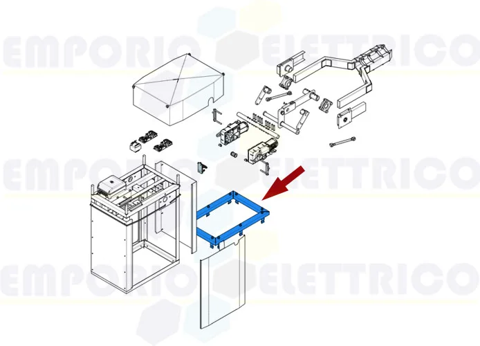 came repuesto base de anclaje barrera g12000 119rig104