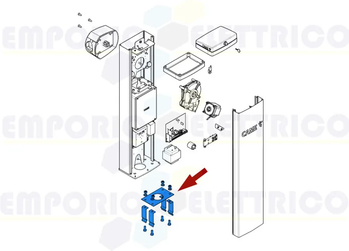 came repuesto zanche de fijación por soportes gpt40ags 88003-0035