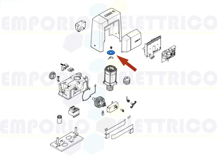 came repuesto soporte sensor magnético bks22age 88001-0255