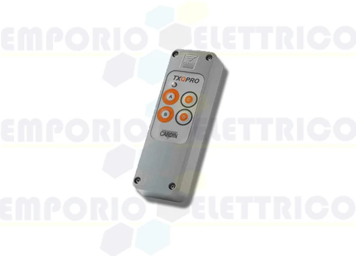 cardin transmisores industriales s504 433mhz txqpro504-4