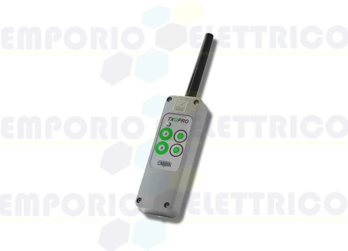 cardin transmisor a 4 funciones 868mhz txqpro508-4a