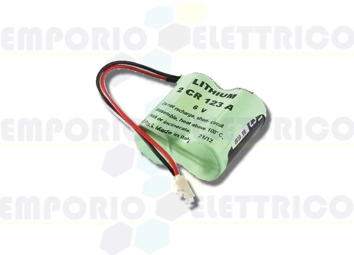 cardin paquete de baterías litio 6v zrl7.2-1.6