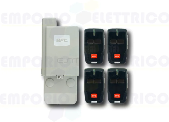 bft kit receptor y 4 transmisores radio 4 mitto kit p111772 2611368