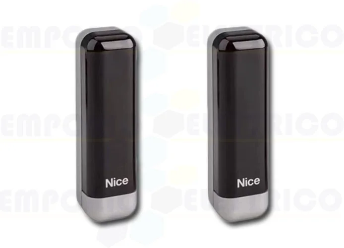nice pareja de fotocélulas slim de exterior 24vac/vdc era photocell s eps