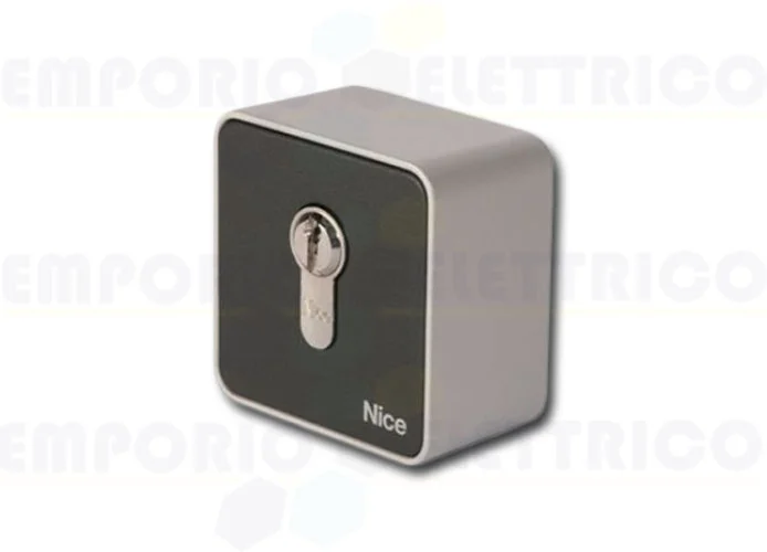 nice selector con llave con cilindro europeo de exterior serie era ekseu