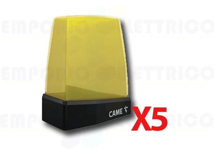 came 5 luces de led intermitente 24v/230v amarillo krx1fxsy 806la-0030 5 (ex kled)