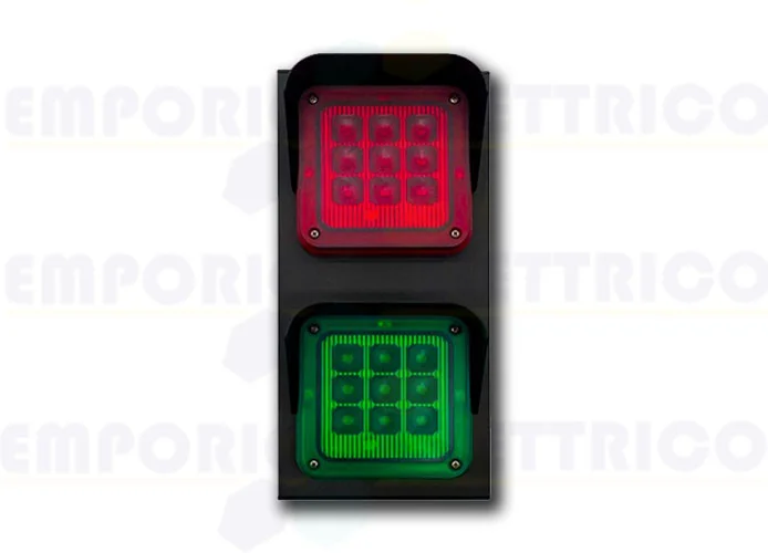 vds semáforo 2 luces roja/verde 12/24v sem-2 550/3018